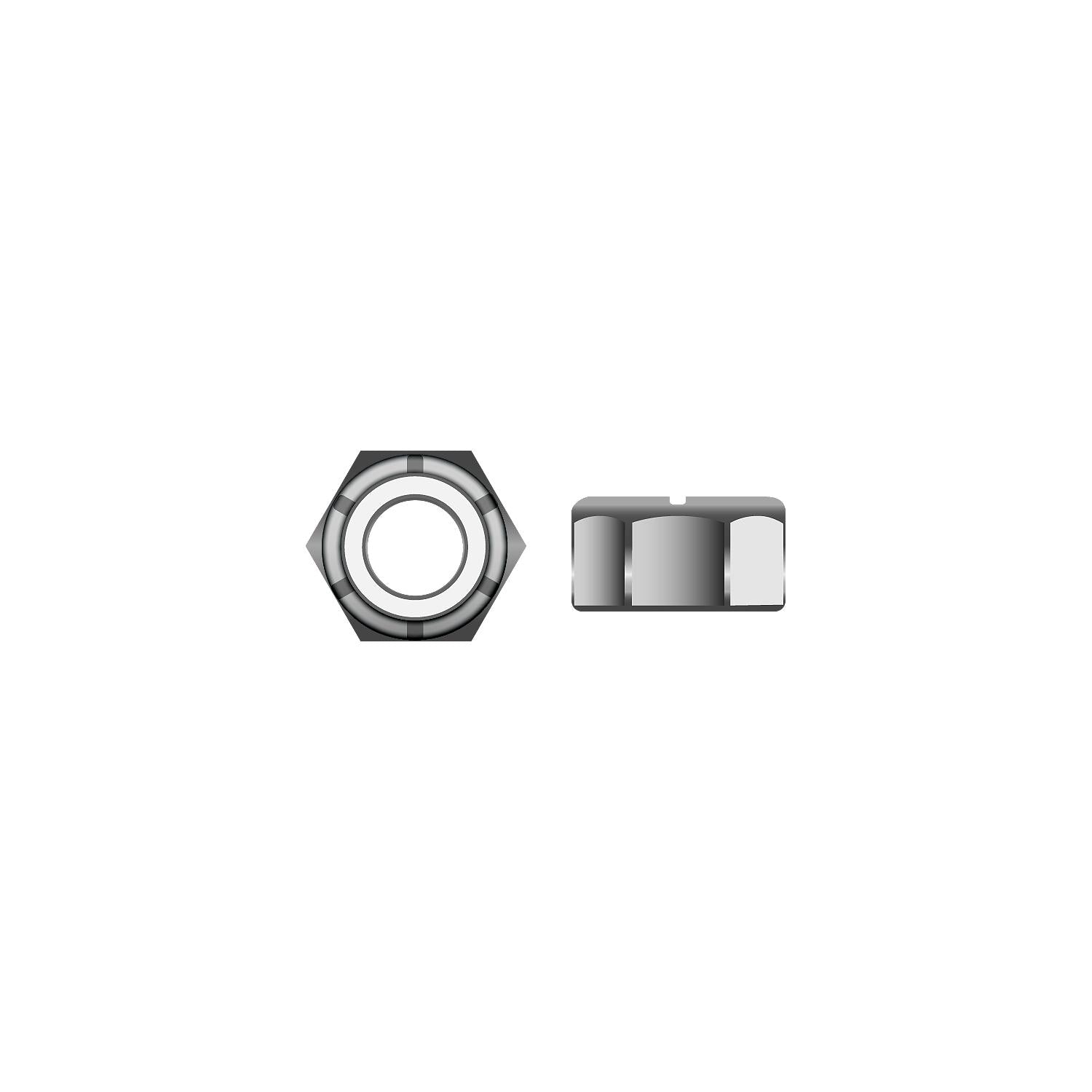 Seachoice SC1341 Nylon Insert Locknut Stainless 3/4-10