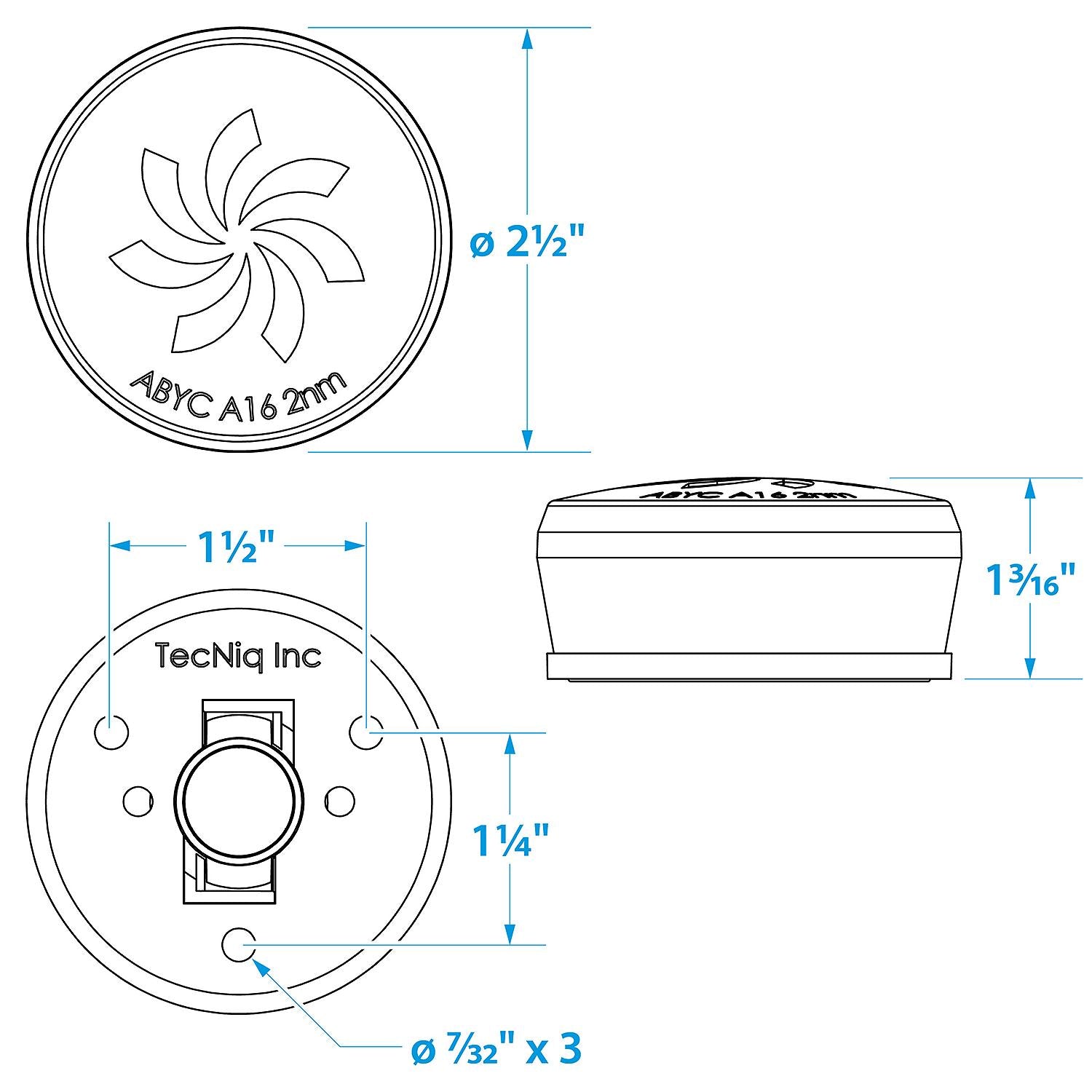 Seachoice 50-03141 LED All-Round Waketower Light, Boat Navigation