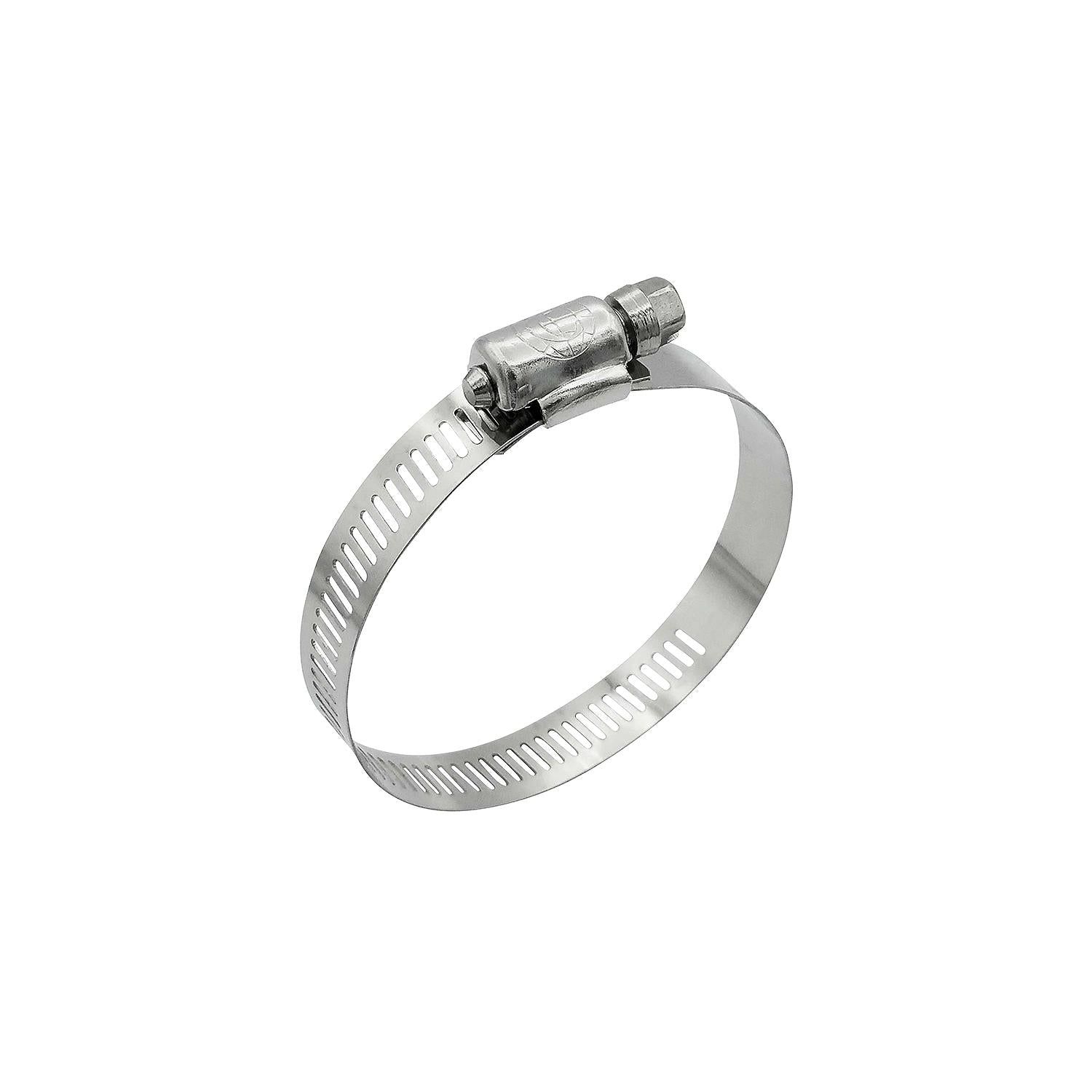 Seachoice 50-23389 Stainless-Steel Marine Hose Clamps, 1/2" Band, Size #28, 10/Bx