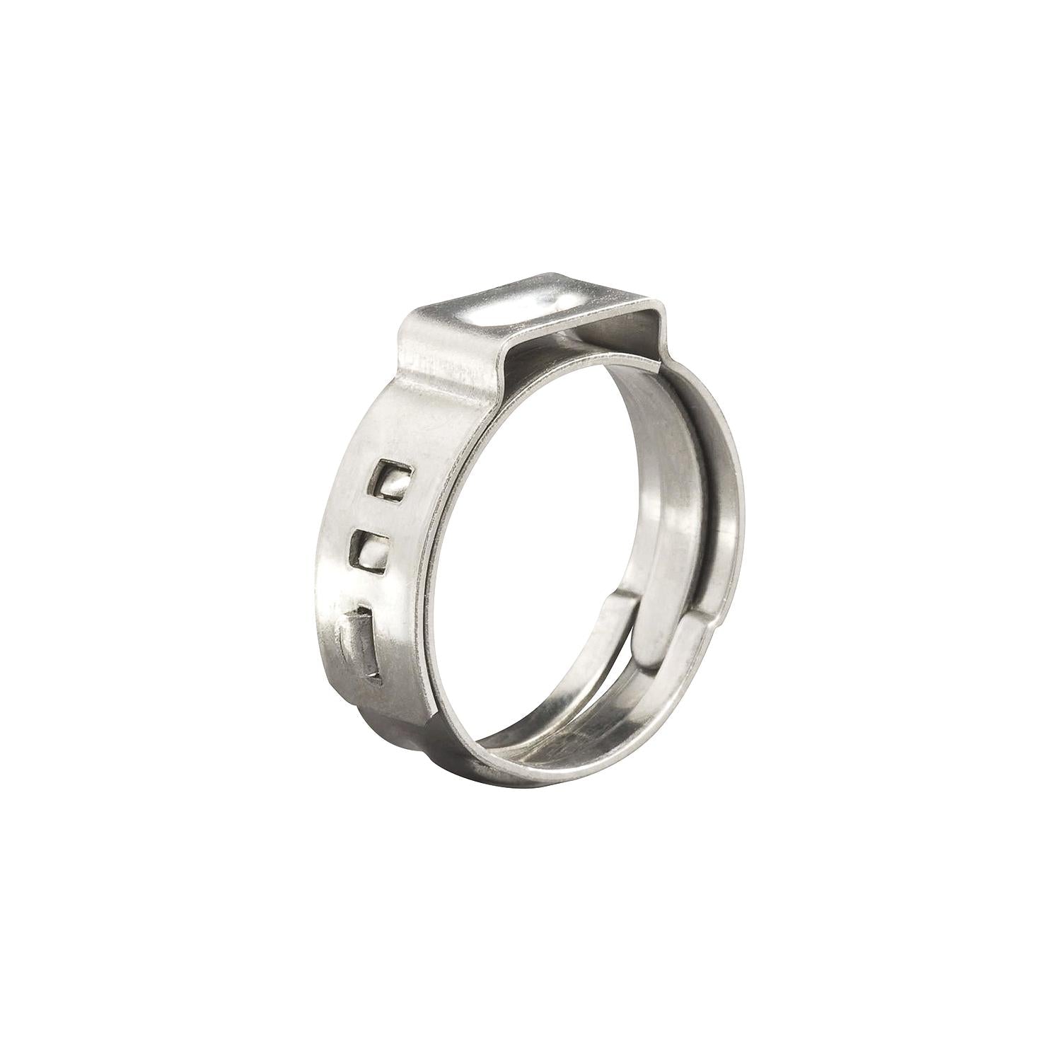 Seachoice 50-23443 Stainless-Steel Pinch Hose Clamps, 35/64" / 14mm OD Bag of 10