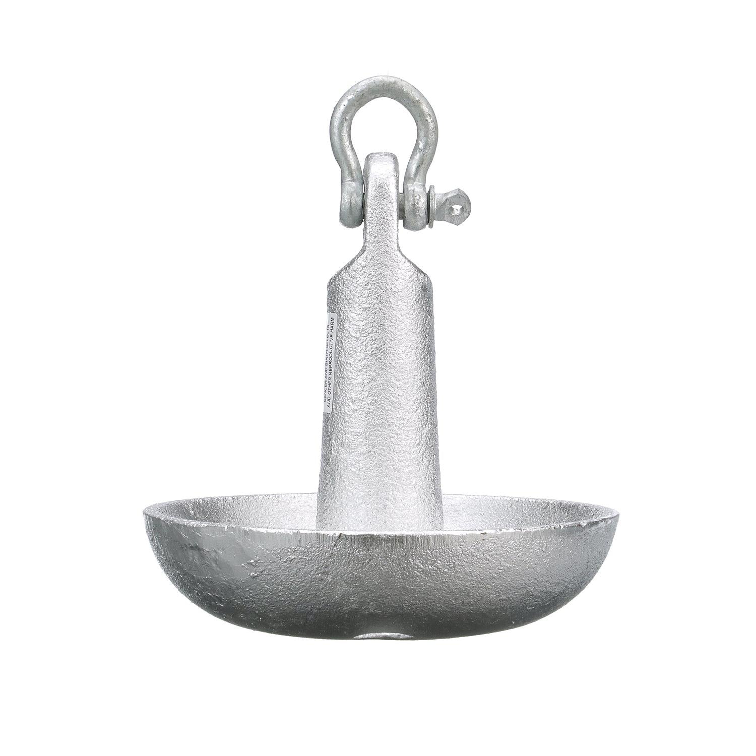 Seachoice 41300 Mushroom Anchor Aluminum Painted / 10 lbs.