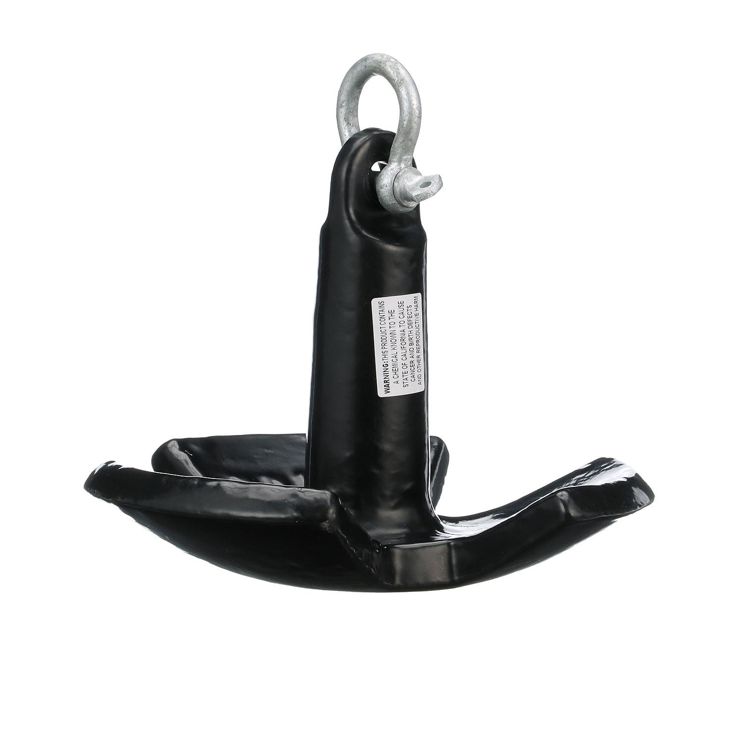 Seachoice 50-41500 Black Vinyl Coated River Anchor, 12 lbs.