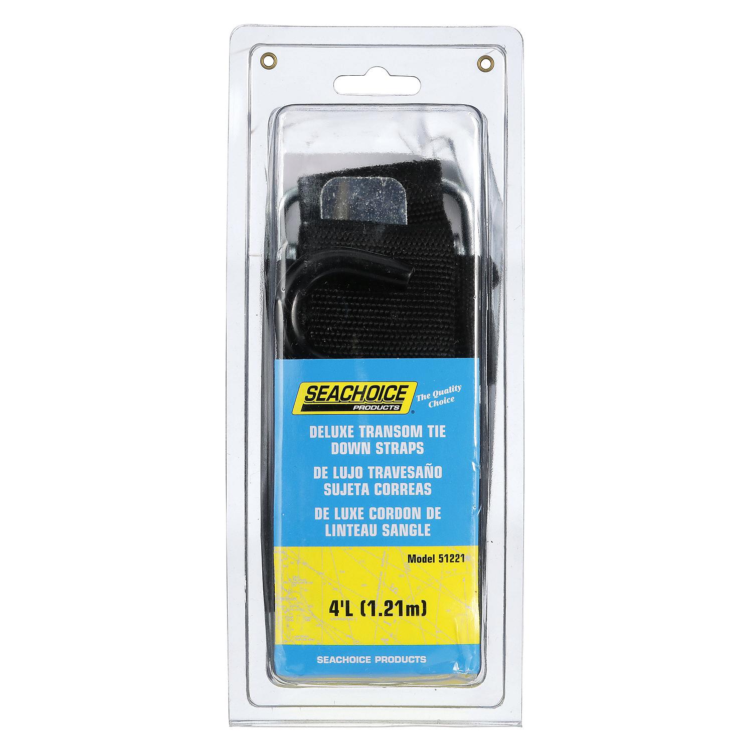 Seachoice 51221 Transom Tie Down Straps 2" x 48" (Sold as Pair)