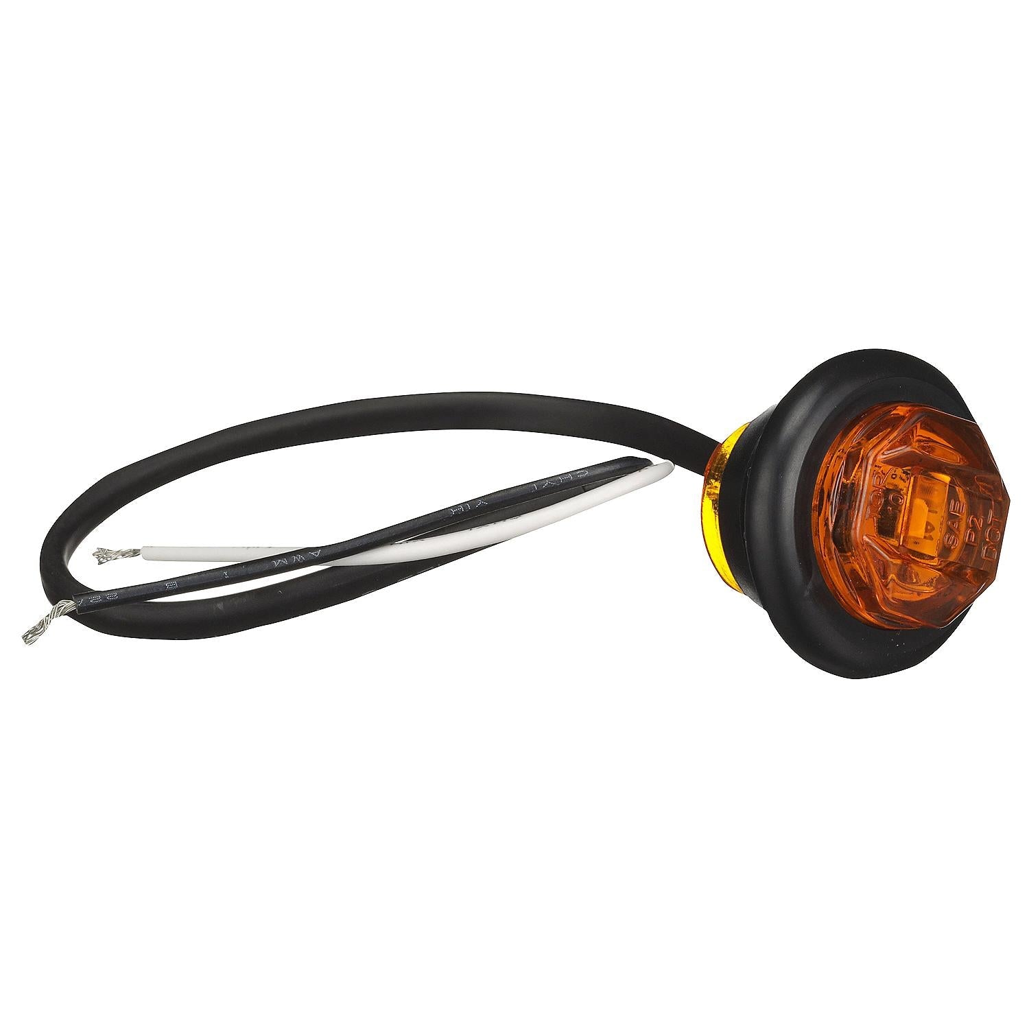 Seachoice MCL12AKSCH 52671 LED 3/4" Mini Sealed Marker/Clearance Kit Amber