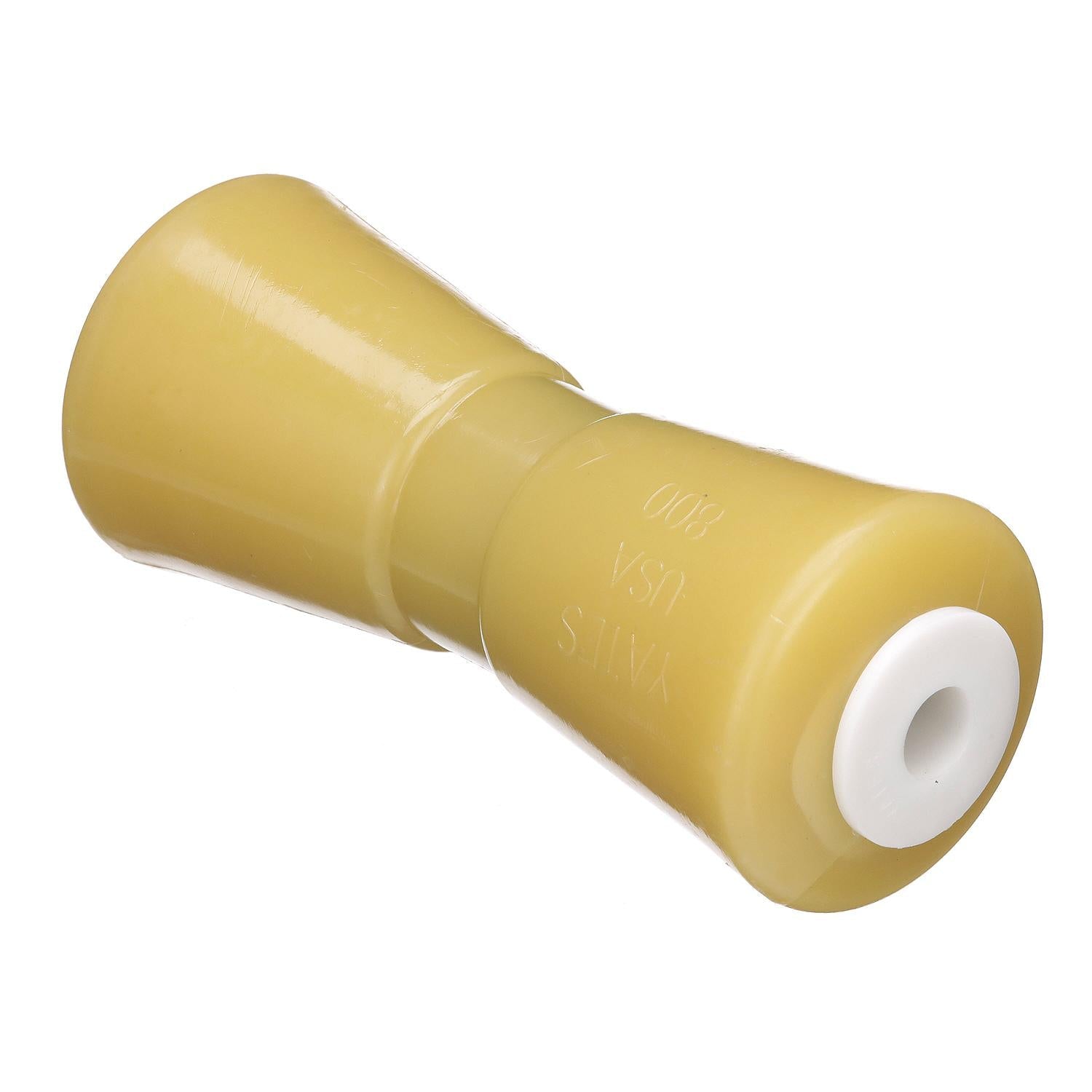Seachoice 56420 Non-Marking TP Yellow Rubber Keel Roller With 5/8" ID Hole