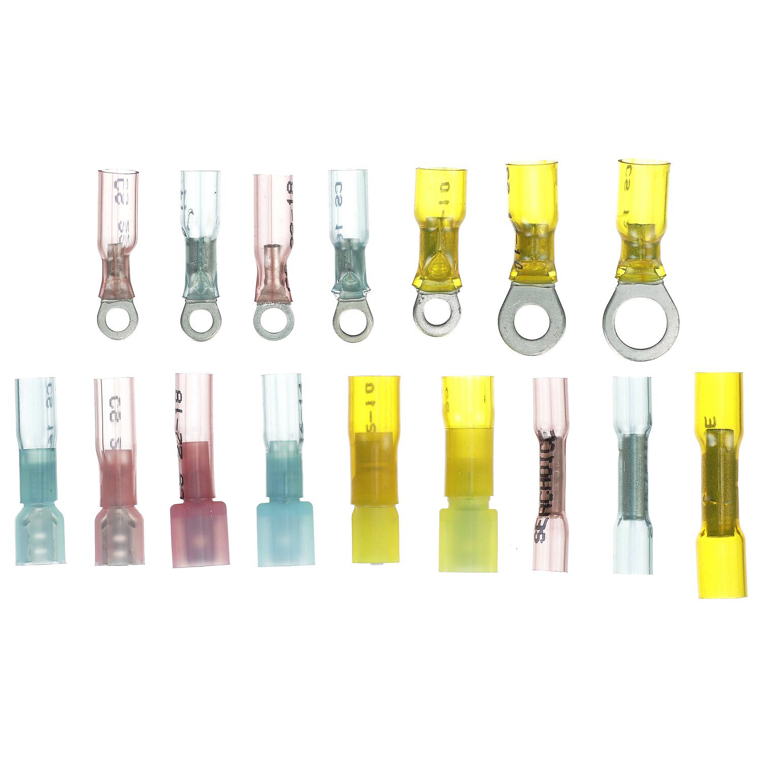 Seachoice 60001 120 Piece Clear Seal Heat Shrink Terminal Kit