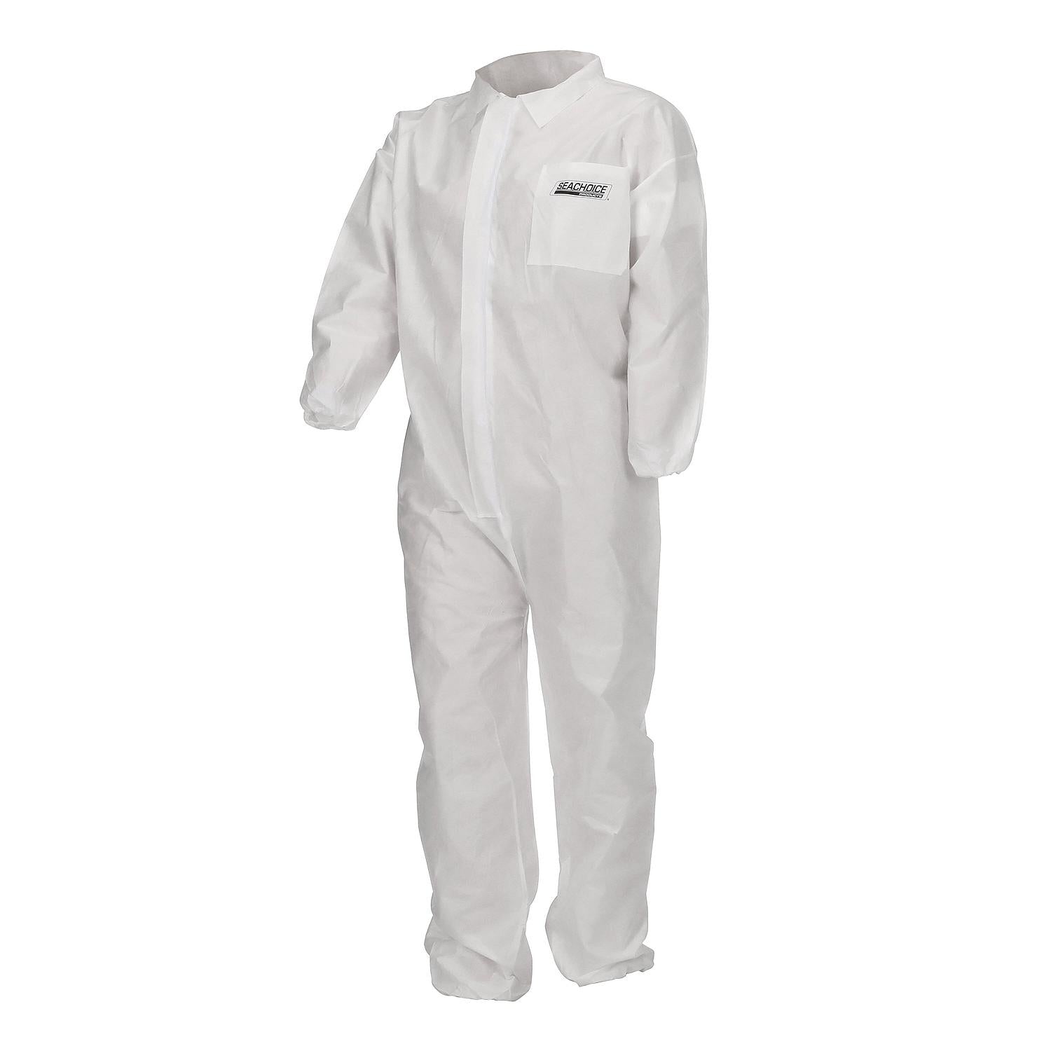 Seachoice 93071 SMS Breathable Disposable Paint Suit