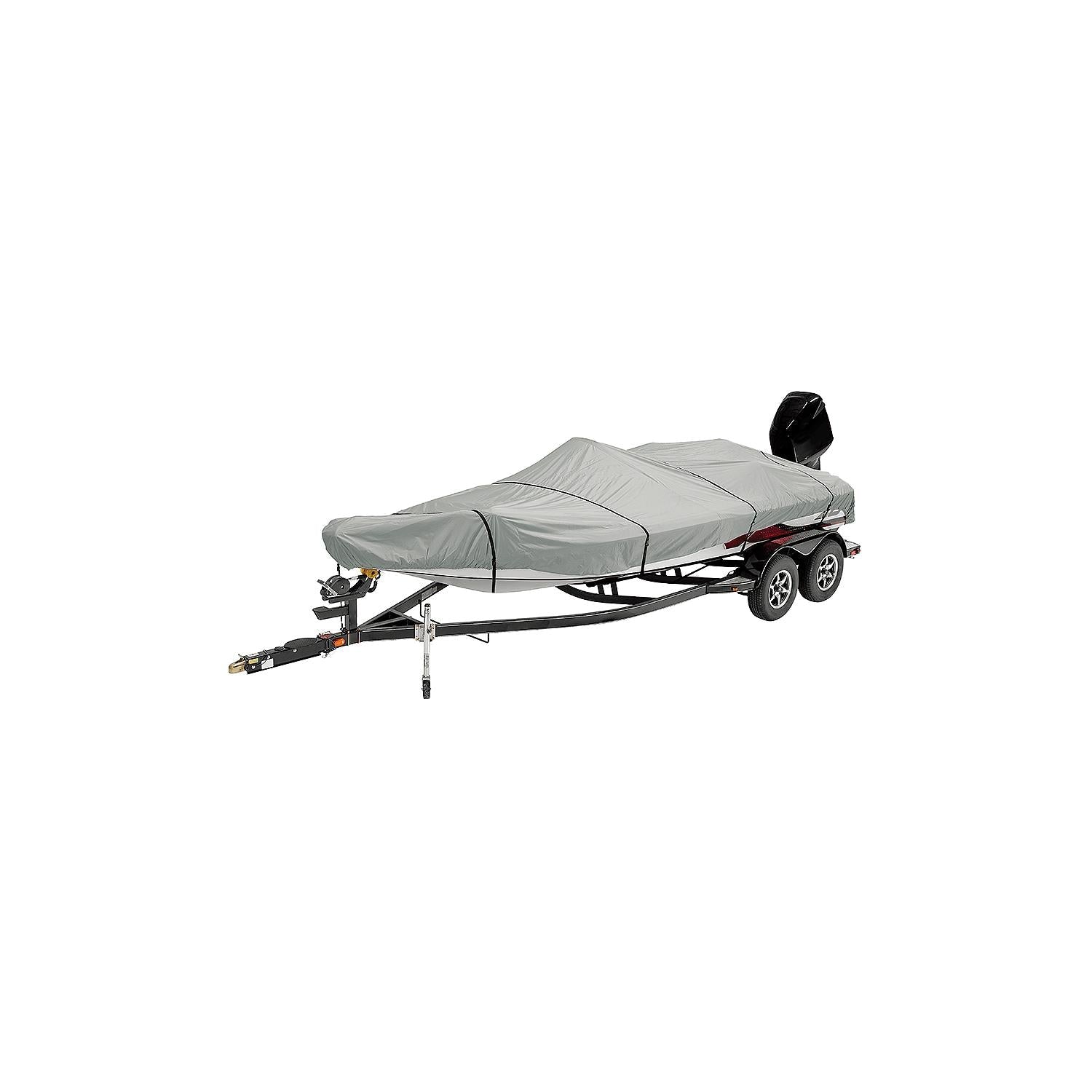 Seachoice 97333 Universal Fit Boat Cover for 17'-19' Bass Boat, V-Hull Runabout, V-Hull Fishing Boats