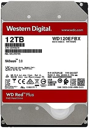 Western Digital 24TB WD Red Pro NAS Internal Hard Drive HDD - 7200 RPM, SATA 6 Gb/s, CMR, 512 MB Cache, 3.5" -WD241KFGX|B0DZY2TN8T
