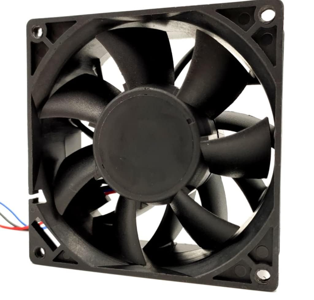 PFB0924GHE DC24V 0.76A 92mm Fan - 0.76A 9238 3-Wire Inverter Cooling Fan, Black