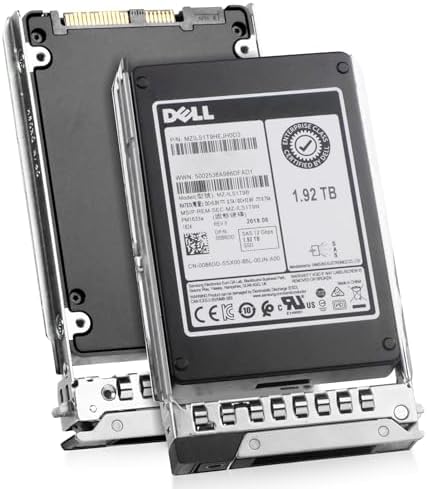 Dell 1.92TB SAS 12Gb/s 3D TLC V-NAND 2.5in Enterprise PowerEdge Read-Intensive SSD for: R440 R750 R450 T150 R470 T560 T40 R250 R740 R640 T550 T350 R540 R840 ME4024 R650XS PPNPN G16 (Renewed)|B0G3QL1P96