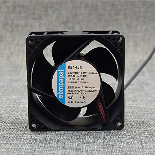 Ebmpapst 8214JN 24V 10.8W 8038 8CM 450mA ABB Siemens Inverter Cooling Fan|B01HHOKHCM