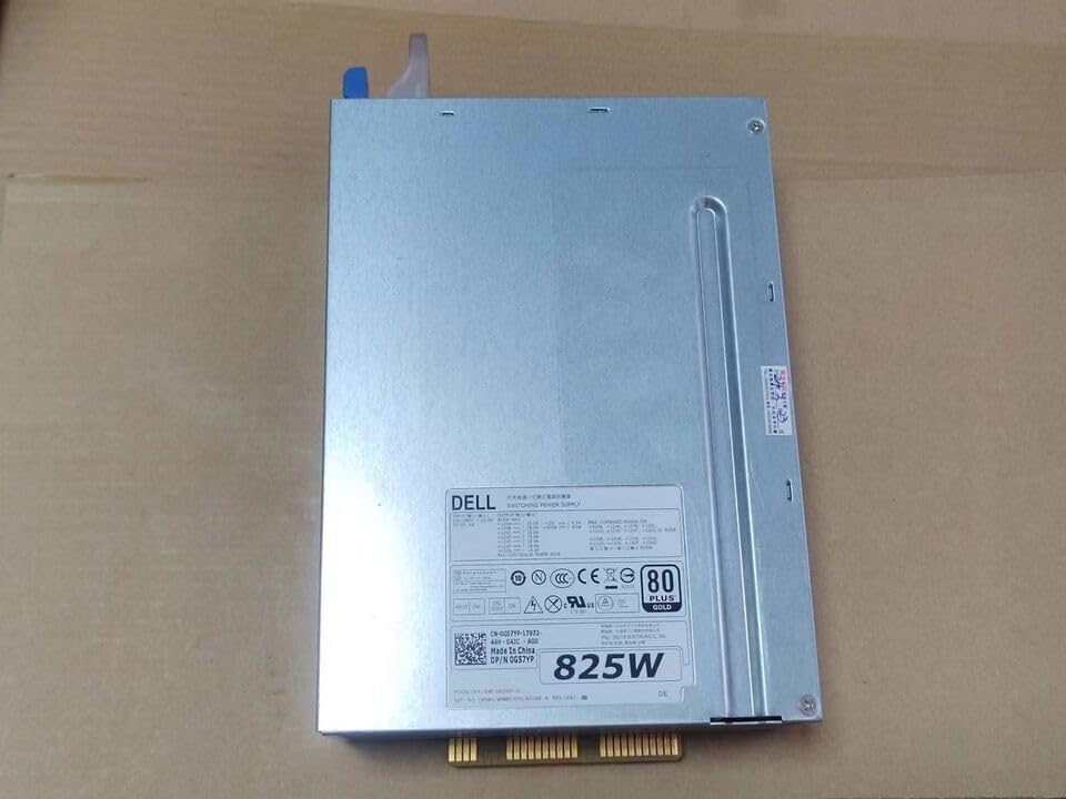 Original Fit for DELL T5600 825W T5610 Power Supply G57YP D825EF-01 H825EF-00