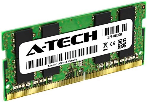 A-Tech 32GB (2x16GB DDR4 2666MHz PC4-21300 (PC4-2666V CL19 SODIMM 1.2V 260-Pin Non-ECC SO-DIMM Laptop Notebook RAM Memory Modules