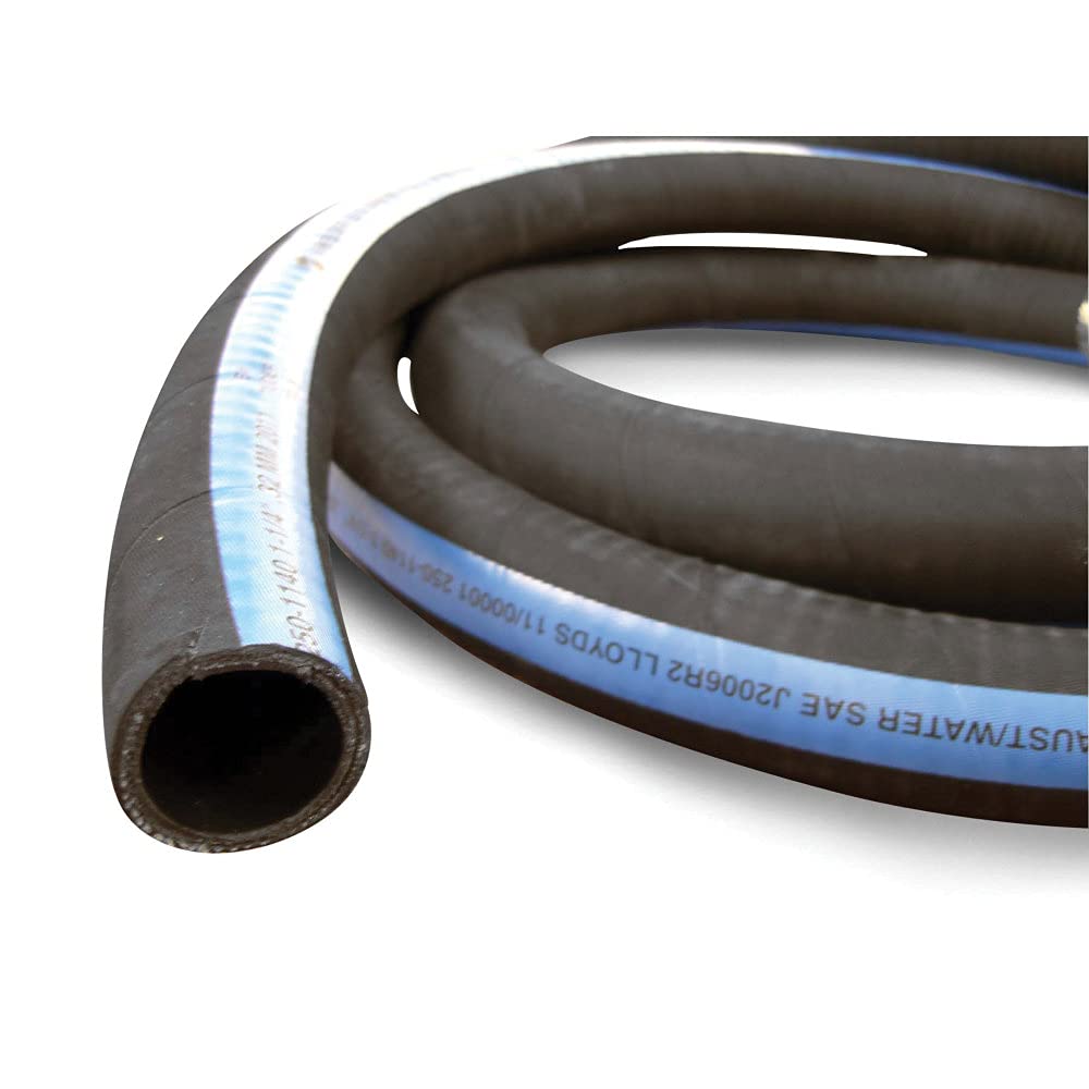 Shield 16-254-5001 Shields Exoflex Water/Exhaust Hose, 5" x 6-1/4'