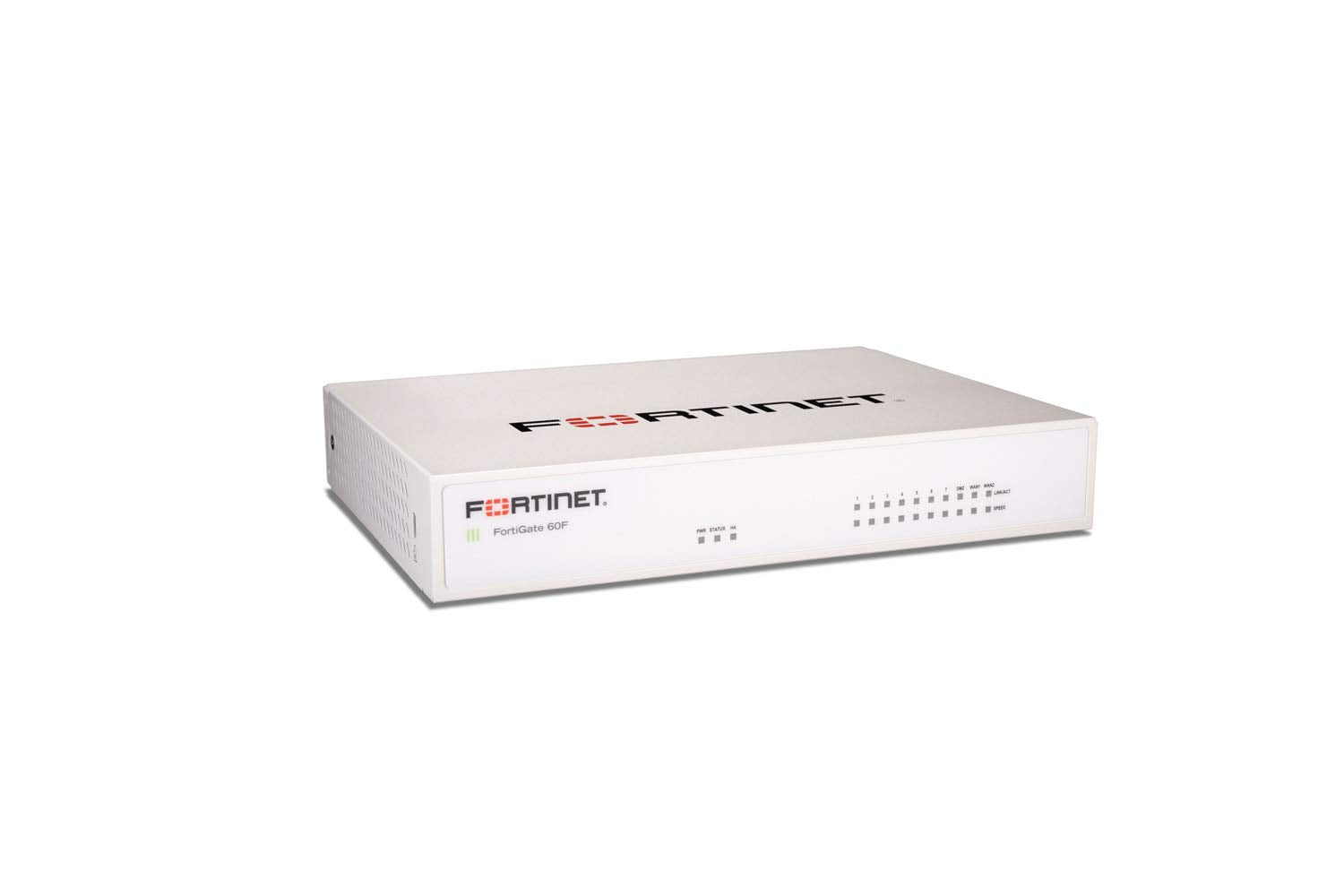 FortiGate-60F Firewall Appliance - 10 Gigabit Ethernet RJ45 Ports, Includes DMZ, WAN & Internal Ports (Appliance Only, No Subscription) (FG-60F)