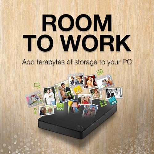 Seagate Portable 5TB External Hard Drive HDD – USB 3.0 for PC, Mac, PS4, & Xbox - 1-Year Rescue Service (STGX5000400), Black|B07VS8QCXC