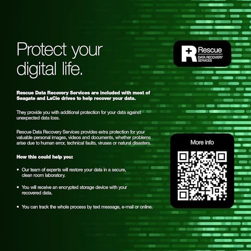 Seagate Portable 5TB External Hard Drive HDD – USB 3.0 for PC, Mac, PS4, & Xbox - 1-Year Rescue Service (STGX5000400), Black|B07VS8QCXC