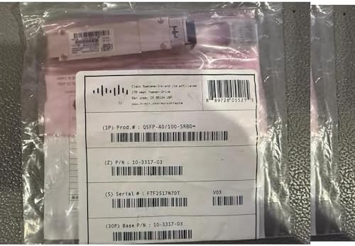 QSFP-40/100-SRBD 40/100GBASE-SR-BiDi QSFP Transceiver Module, MMF, MPO, up to 100m (New Sealed