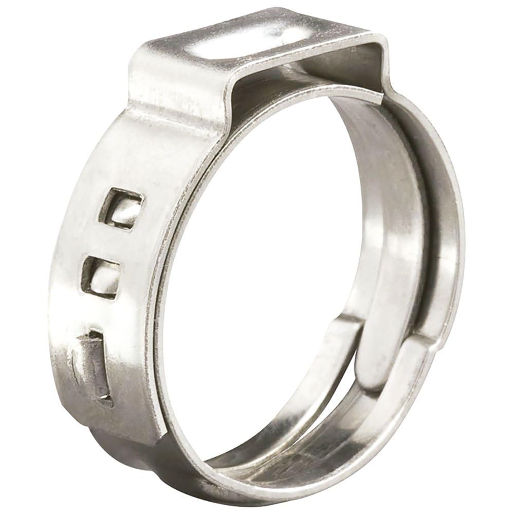 Seachoice 50-23446 Stainless-Steel Pinch Hose Clamps, 1" / 25.6mm OD Bag of 10
