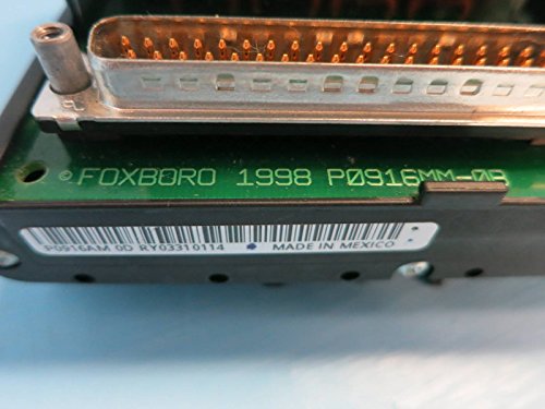Foxboro P0916MM-0B FBM207 PLC Module w DIN Mount Base P0916AM 0D RY03310 FBM 207|B0108HTM1M
