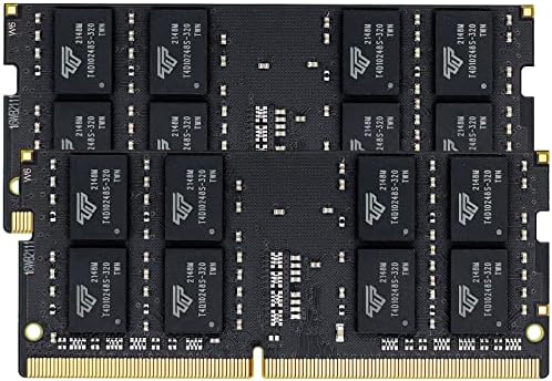 Timetec 32GB KIT(2x16GB DDR4 2666MHz PC4-21300 Non-ECC Unbuffered 1.2V CL19 2Rx8 Dual Rank 260 Pin SODIMM Laptop Notebook PC Computer Memory RAM Module Upgrade (32GB KIT(2x16GB