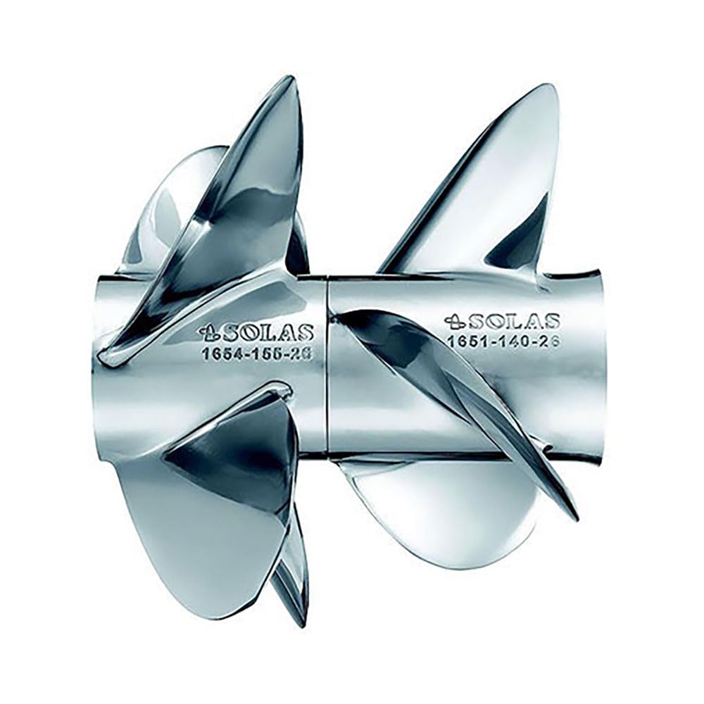 Solas Propeller 1651-144-21 Solas Dual Propeller for Mercruiser Bravo Three, SS, Rear