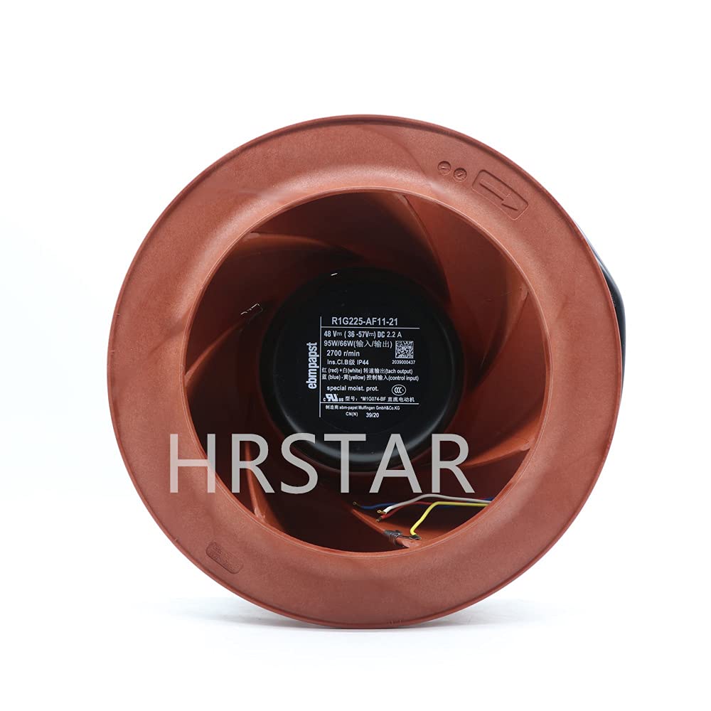 HRSTAR Original New R1G225-AF11-21 DC48V 2.2A M1G074-BF Turbo Centrifugal Fan Frequency Converter Cooling Fans