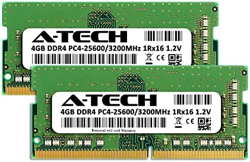 A-Tech 16GB DDR4 3200 MHz SODIMM PC4-25600 (PC4-3200AA) CL22 Non-ECC Laptop RAM Memory Module|B08KTSCYS6