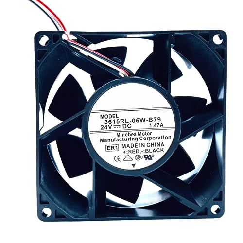 3615RL-05W-B79 24V 1.47A 9038 Cooling Fan 90X90X38MM 3-Wire|B0CFTHPRC2