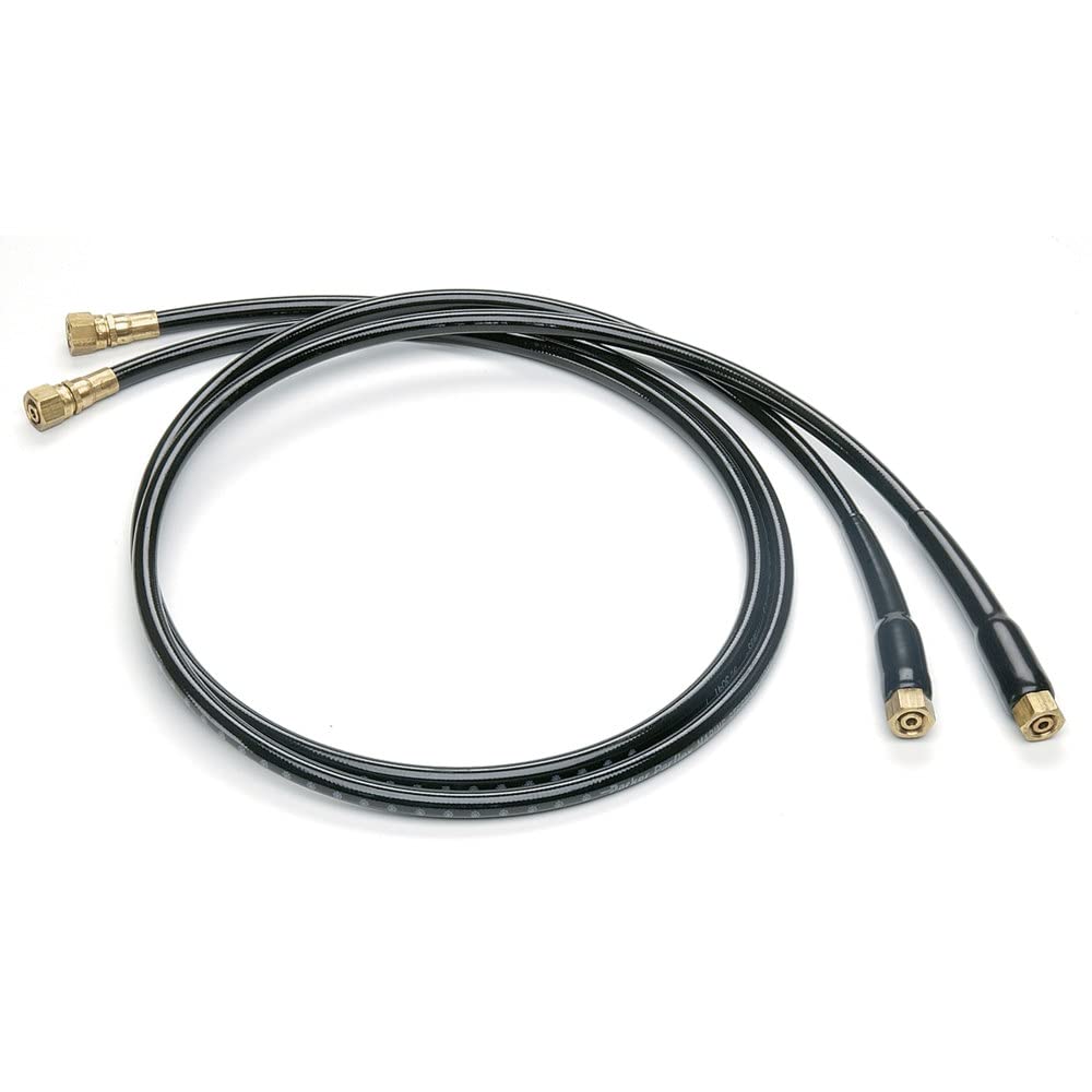 Uflex KITOB-16 Hydraulic OB Hose Kit (2-Pack), 16', Pre-Crimped Brass Fittings and Bend Restrictors