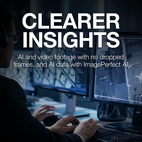 Seagate Skyhawk AI 16TB Video Internal Hard Drive HDD – 3.5 Inch SATA 6Gb/s 512MB Cache for DVR NVR Security Camera System with Drive Health Management and in-House Rescue Services (ST16000VE004)|B0DG3JB7G5