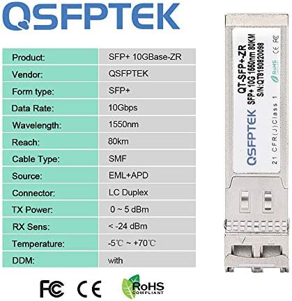 10GBASE-T SFP+ to RJ45 Transceiver, 10G Ethernet Copper Module, Optical SFP RJ 45 10Gb T Mini-GBIC Compatible with Cisco SFP-10G-T-S, Ubiquiti UF-RJ45-10G, Mikrotik, Supermicro, Fortinet, up to 30m|B07QXNQTXG