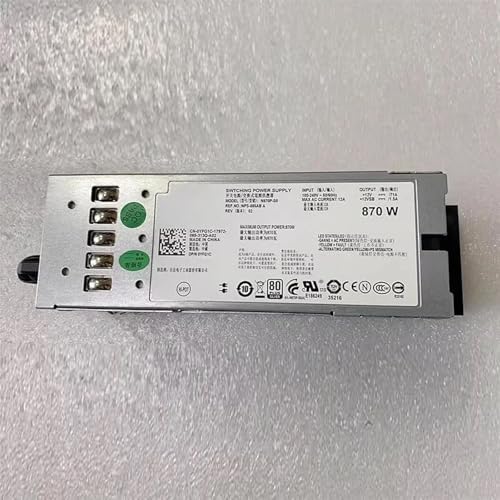 N870P-S0 A870P-00 0YFG1C 870W 12V 71A for R710 Server Power Supply NPS-885AB A YFG1C 7NVX8 07NVX8|B0D9DLNYSH