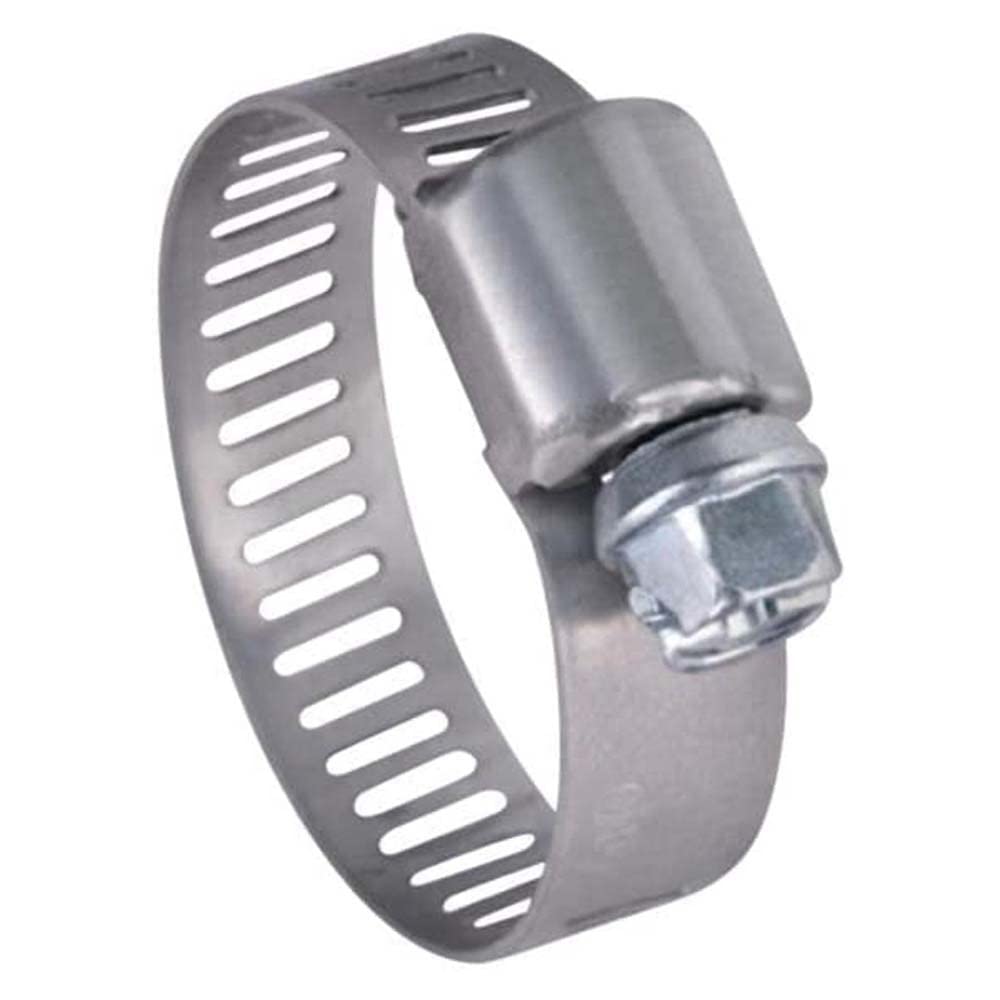 Seachoice 50-23361 Plated Screw Hose Clamps, 5/16" Band, Size #4, 10/Bx