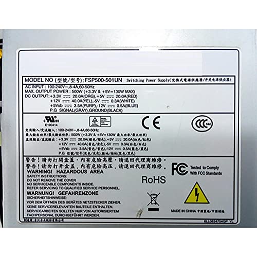for Power Supply for FSP500-501UN 500W Work Good|B0BYN6V7RT