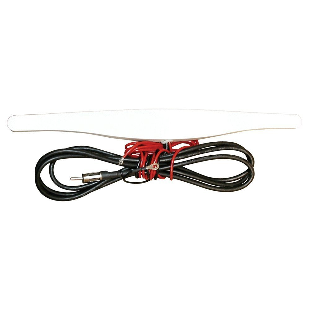 Seaworthy SEACAAM/FM Marine Stereo Amplified 12-3/4" Antenna, Includes 60" Wire