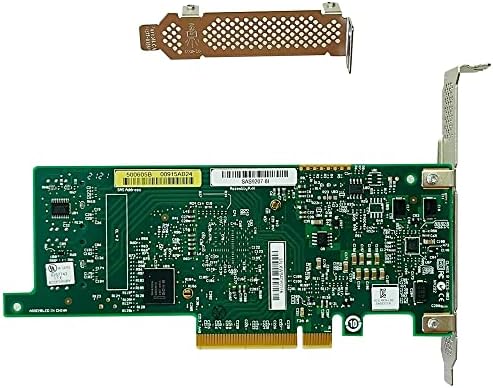 SAS HBA Card Compatible with LSI 9207-8i IT Mode PCIe SATA Expansion Card, 8-Port 6Gbps PCIe 3.0, SAS Expander Support, HBA Controller with 2x SFF-8087 to 4x SATA Cables for ZFS TrueNAS unRAID Proxmox|B0BTYGVTXP