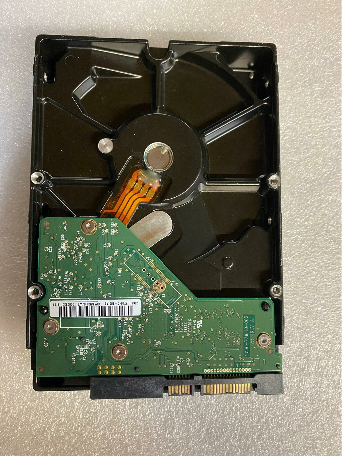 WESTERN DIGITAL 500Gb 3.5 7.2K RPM SATA Hard Disk Drive HDD 03T7041 SH20A38371,