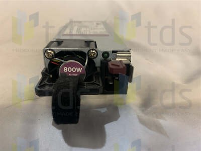 HP 866730-001 800W Platinum PSU - Label View | Alo Tech Solutions
