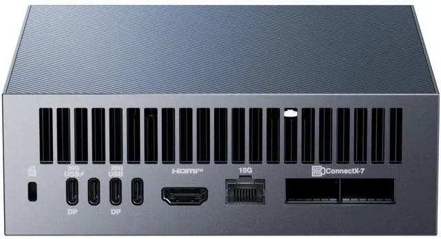 ASUS Ascent GX10 Personal AI Supercomputer - Nvidia GB10 ProGrace Blackwell Superchip - 128GB LPDDR5x Memory - 2TB PCIe G4x4 NVMe SSD -Wi-Fi 7 & Bluetooth 5.4 - NVIDIA DGX OS (GX10-GG0020BN