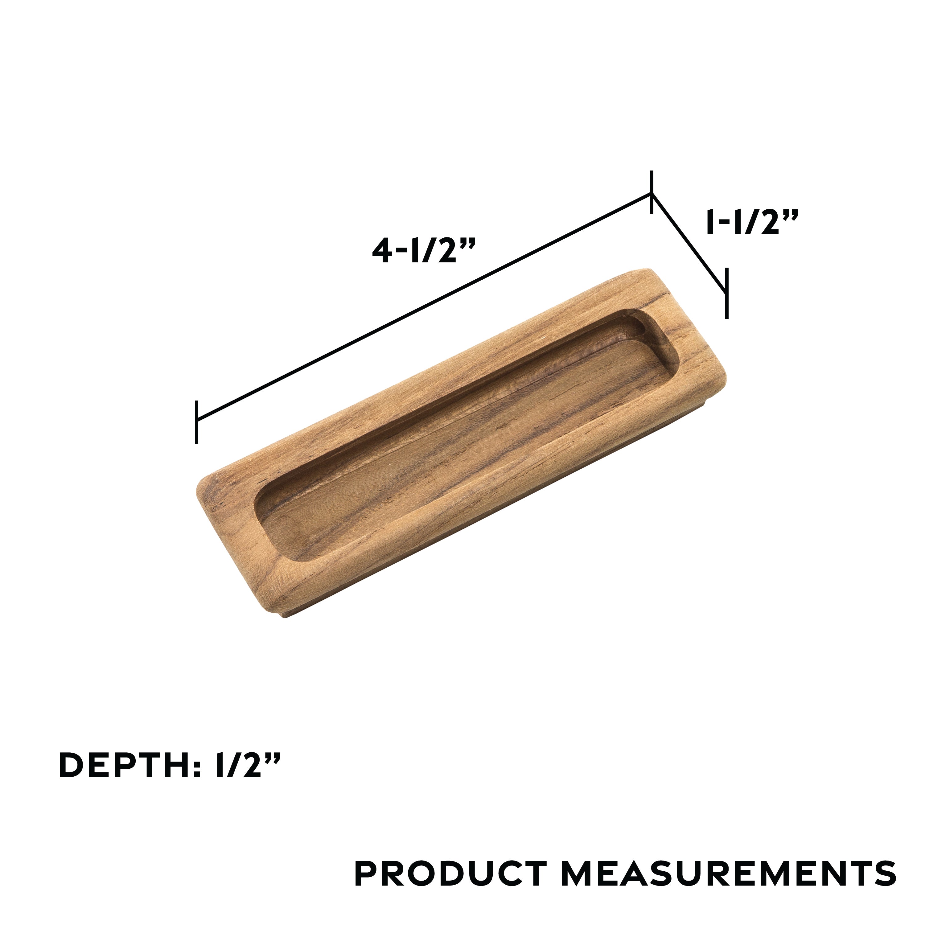 Whitecap 60142-A Large Rectangular Drawer Pull