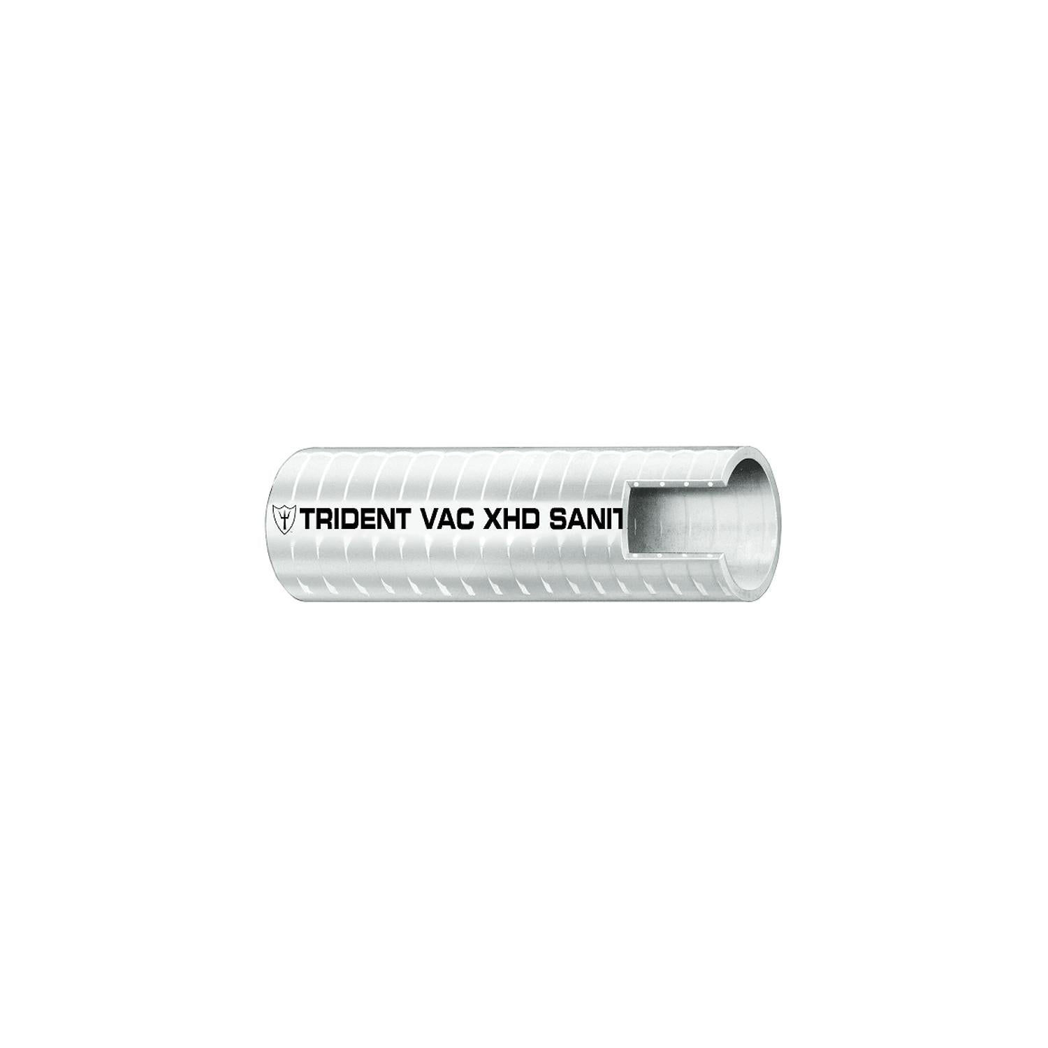 Trident Marine 148-1146 Trident VAC XHD Sanitation Hose, 1-1/4" x 50'