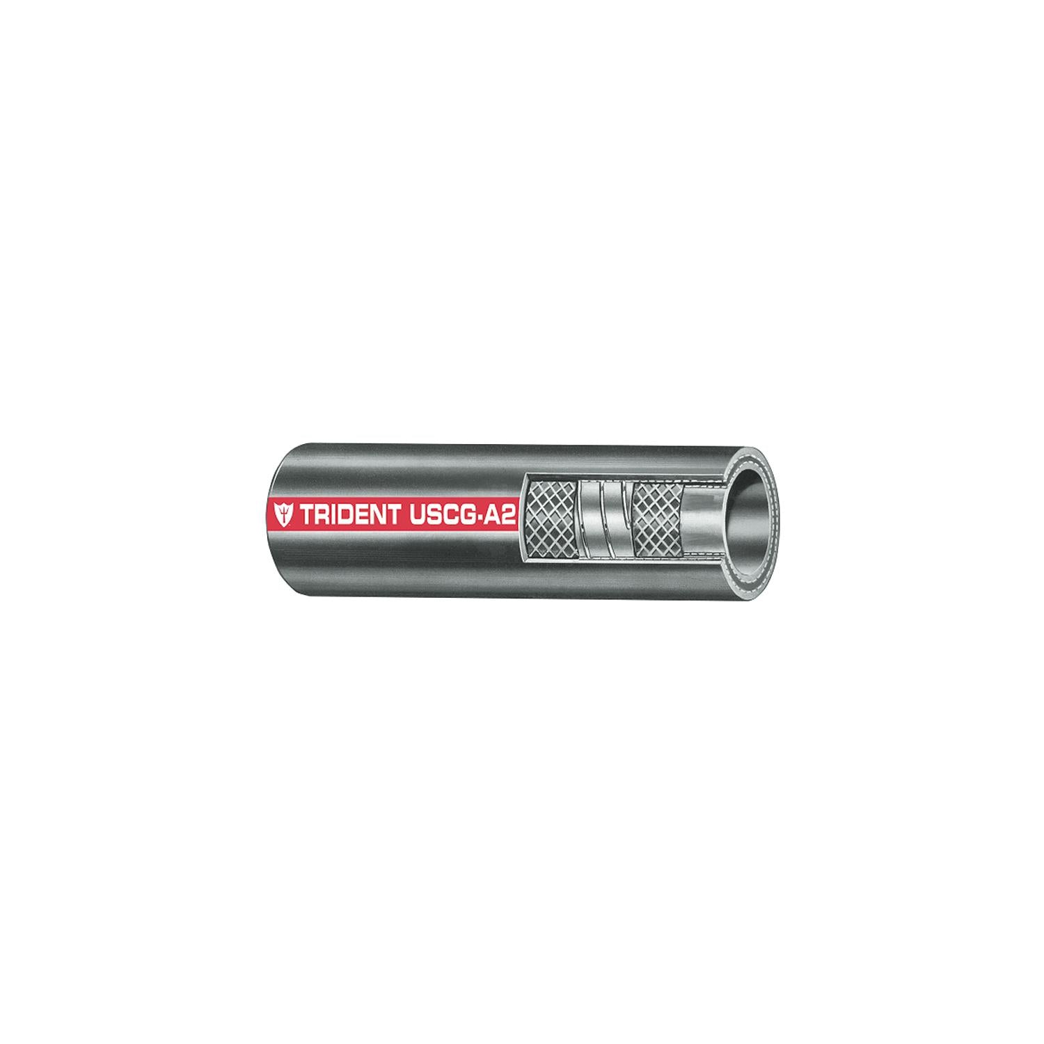 Trident Marine 327-1004-1B Trident Type A2 Fuel Fill Hose, 1" x 12.5"
