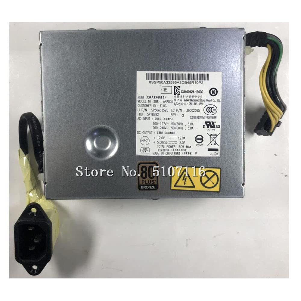 for Power Supply 150W PSU 03T9022 APA005 FRU 54y8892 HKF1502-3B FSP150-20SI PS-2181-01 for S510 S560 S590 - aloinfousa.com