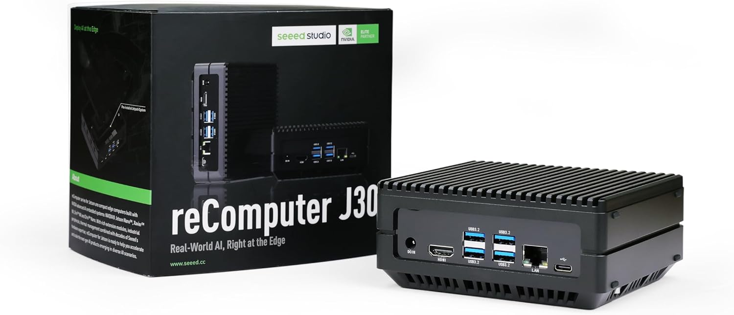 Seeed Studio reComputer J3011 NVIDIA Jetson Orin Nano 8GB Edge AI Computer