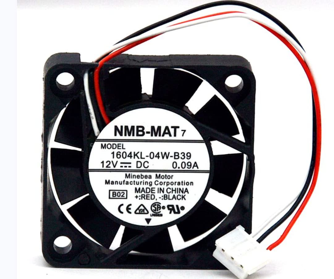 1604KL-04W-B39 NMB-MAT7 404010mm 12V 0.09A 4cm 3-Wire Cooling Fan