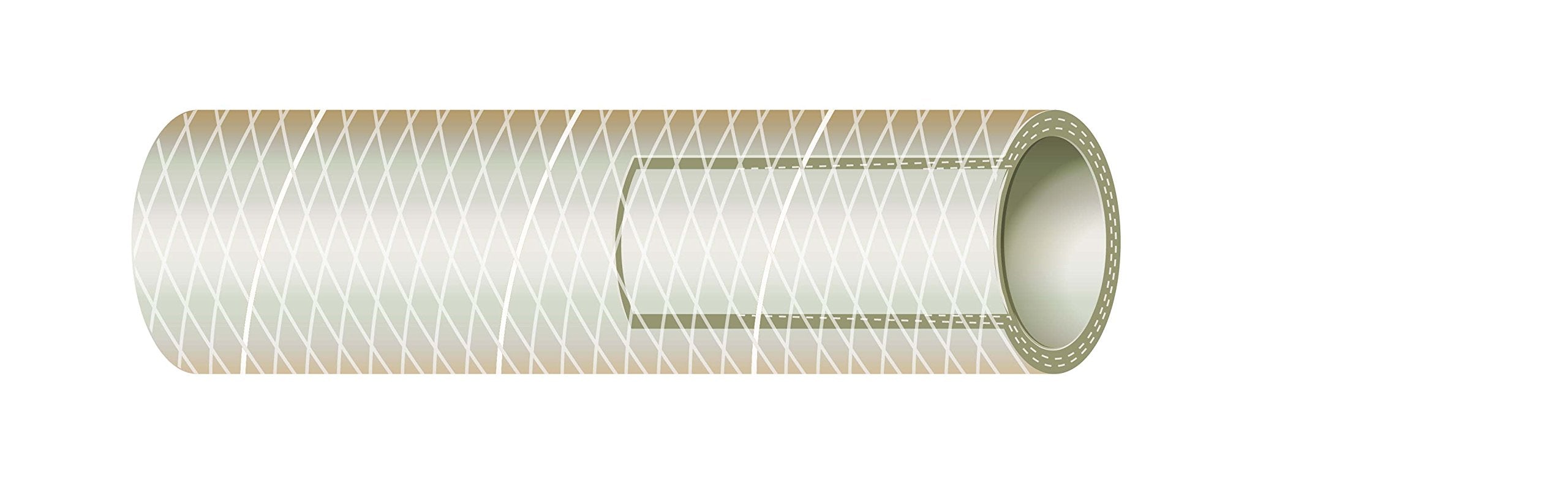 Shield 16-168-0346 Shields Marine Heavy Duty Reinforced PVC Series 168 50' Hose