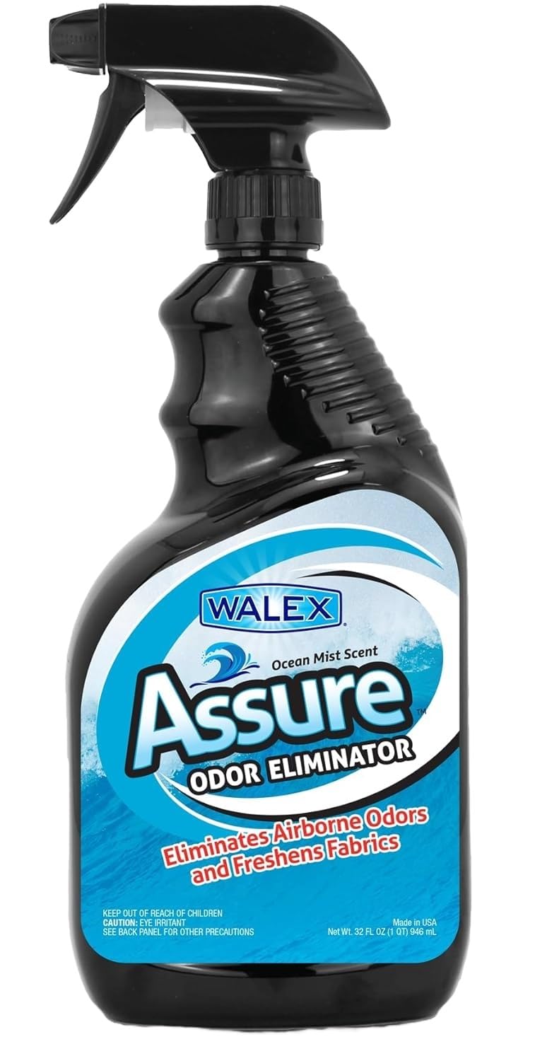Walex Products ASSURE32OM Walex ASSUEW32OM Odor Eliminator, Ocean Mist, 32 oz.