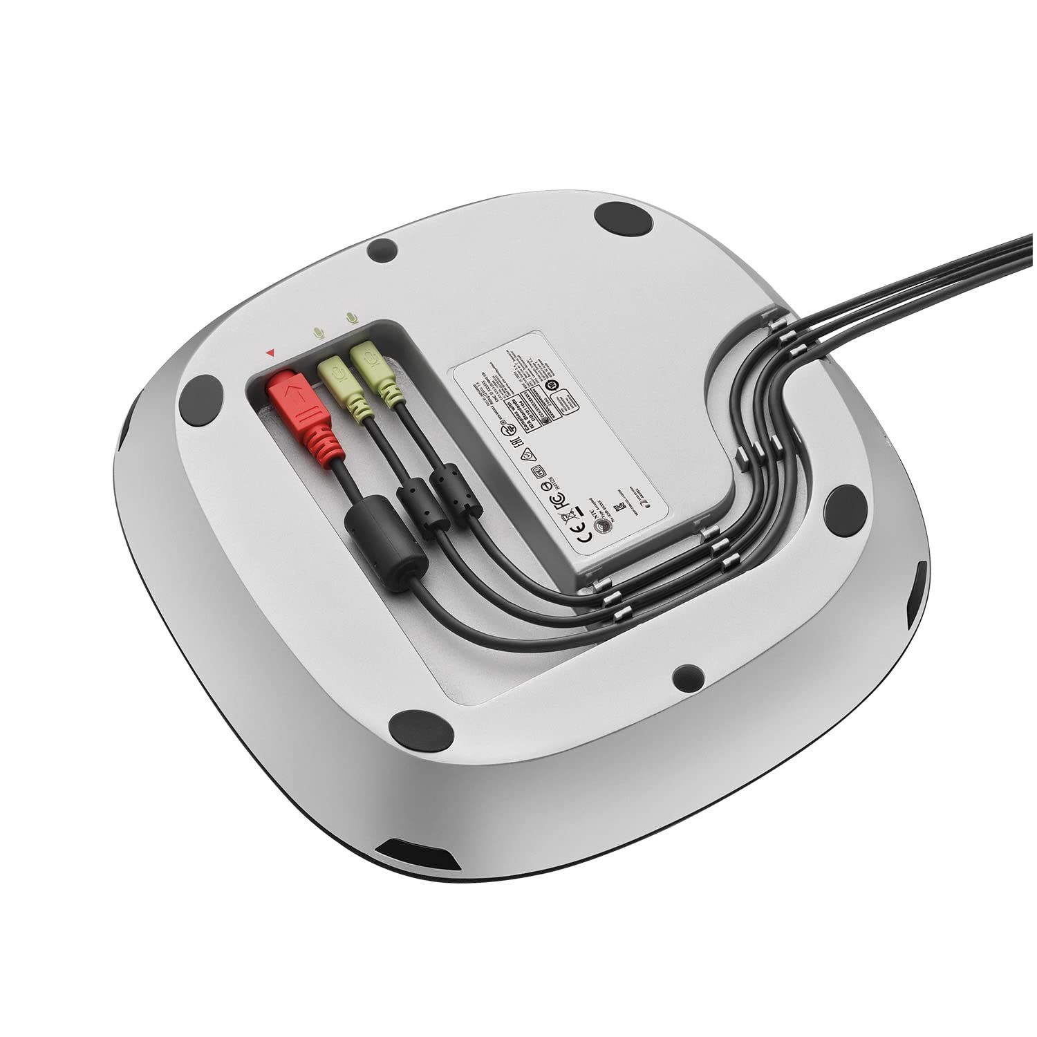 Logitech Group Video Conferencing Bundle with Expansion Mics for Big Meeting Rooms, Black and Silver